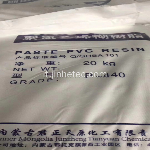 Resina PVC emulsione PR-440 per guanti